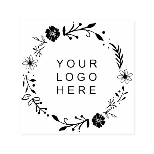 Floral Wreath | Logo für Unternehmen Permastempel (Design)