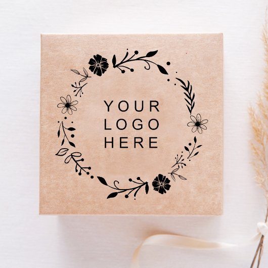 Floral Wreath | Logo für Unternehmen Permastempel