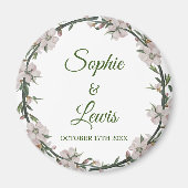 Floral Wreath Magnet (Vorne)