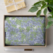 Floral Wreath Monogramm Seidenpapier (Geschenk)
