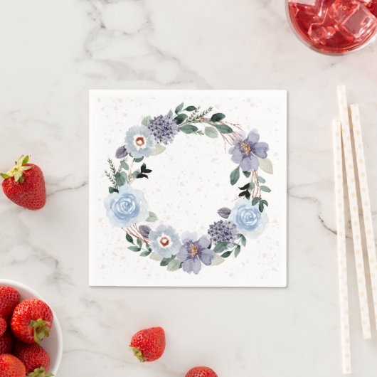 Floral Wreath Serviette (Beispiel)