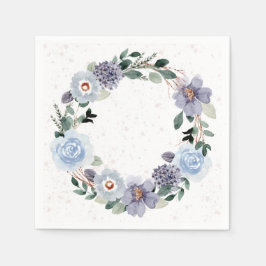 Floral Wreath Serviette