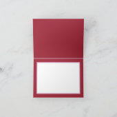 Floral Wreath White Orchids Chic Floral Birthday Karte (Innenseite)