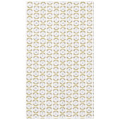 Floral Yellow Wreath Wedding Decor Newlyweds Tischdecke (Vorderseite)