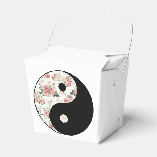 Floral Yin und Yang Geschenkschachtel (Vorderseite)