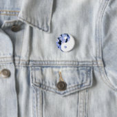 Floral Yin Yang Button (Beispiel)