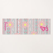 Floral Yoga Mat Yogamatte (Vorderseite (Horizontal))