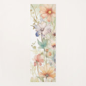 floral yogamatte (Vorderseite)
