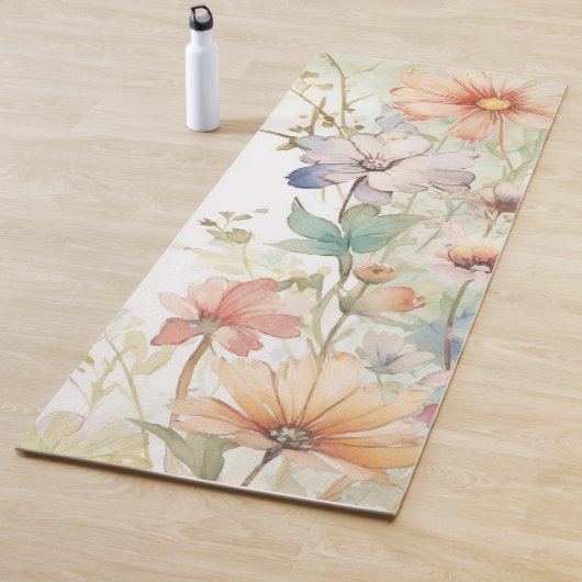floral yogamatte (Beispiel)