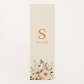 Floral Yogamatte (Vorderseite)