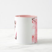 Floral Z Initial Mug | Personalized Name & Traits Tasse (Zentrum)