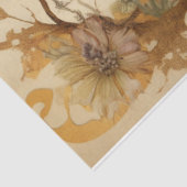 Floral Zebra Seidenpapier (Ausschnitt)