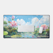 Floral Zen Schreibtischunterlage (Tastatur & Maus)
