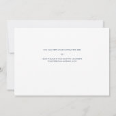 Floral Zu meiner Mutter in tiefer Höhe an meinem H Einladung (Rückseite)