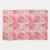 Floral zu Wood Popular Geschenk Geschirrtuch (Horizontal)