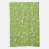 Floral zu Wood Popular Geschenk Geschirrtuch (Vertikal)