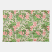 Floral zu Wood Popular Geschenk Geschirrtuch (Horizontal)