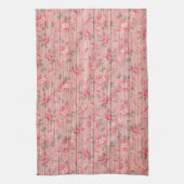 Floral zu Wood Popular Geschenk Geschirrtuch (Vertikal)