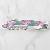 Floral zu Wood Popular Geschenk Kellnermesser (Rückseite)