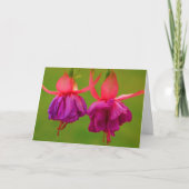 Floral zur Ermutigung von Schwesterkrebs Karte (Vorderseite)