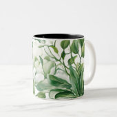 floral zweifarbige tasse (VorderseiteRechts)
