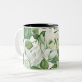 floral zweifarbige tasse (Vorderseite Links)