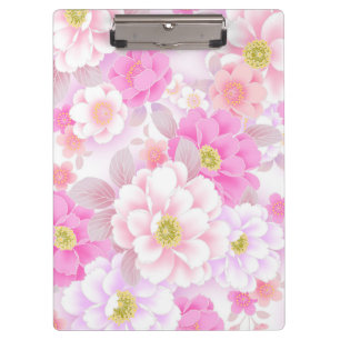 Floral/Zwischenablage Klemmbrett