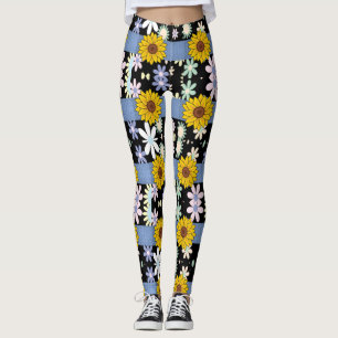 Floraldamen, lange Leggings