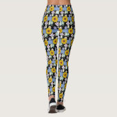 Floraldamen, lange Leggings (Rückseite)