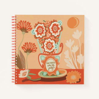 FloralDesign In Unique Style Spiral Notebook Notizblock