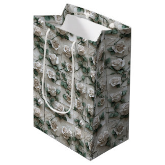 Florale 3D-Keramikfliesen 135/144 Mittlere Geschenktüte
