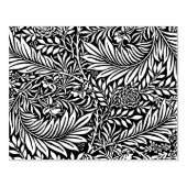 Florale Blätter - William Morris Gummistempel (Prägung)