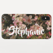 Florale Blume Personalisiert iPhone XS Max Case-Mate iPhone Hülle (Rückseite (Horizontal))