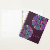 Florale botanische abstrakte Illustrations-Planeri Planer (Anzeige)