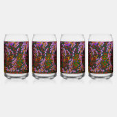 Florale Braut Dosenglas (Links)