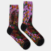 Florale Braut Socken (Rechts)