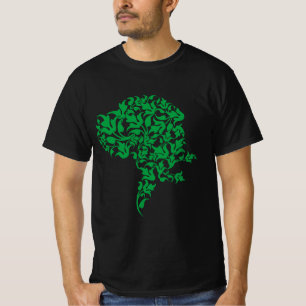 Florale Deutsche Dogge T-Shirt