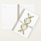 Florale DNA-Helix-Wasserfarbenkunst Planer (Anzeige)