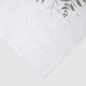 Florale Eisbär-Wasserfarbe Seidenpapier (Detail)