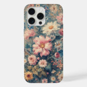 Florale Eleganz iPhone Hülle (Rückseite)