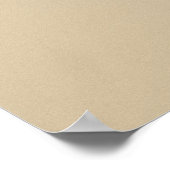Florale Eleganz Poster (Ecke)
