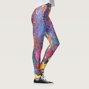 Florale Explosion Leggings