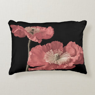 Florale feine Kunst Stillleben Pastellfarbe Makro Dekokissen