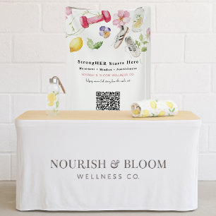 Florale Fitness Wellness-QR-Code-Branding Banner