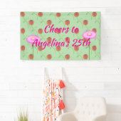 Florale Geburtstags-Kollektion Banner (Insitu)
