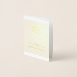 Florale Hochzeitsplatzkarte – Elegantes rotes Bouq Folienkarte