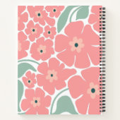 Florale Illustration Notizblock (Rückseite)