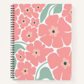 Florale Illustration Notizblock (Vorderseite)