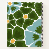 Florale Illustration Notizblock (Rückseite)