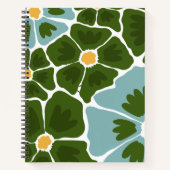 Florale Illustration Notizblock (Vorderseite)